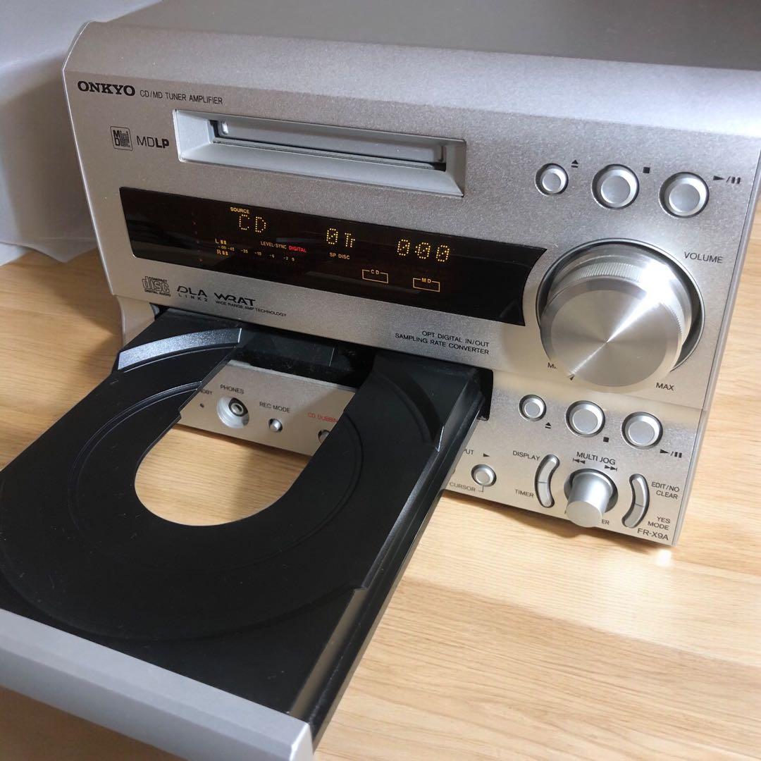 動作品　ONKYO FR-X9A CD・MD・ラジオコンポ