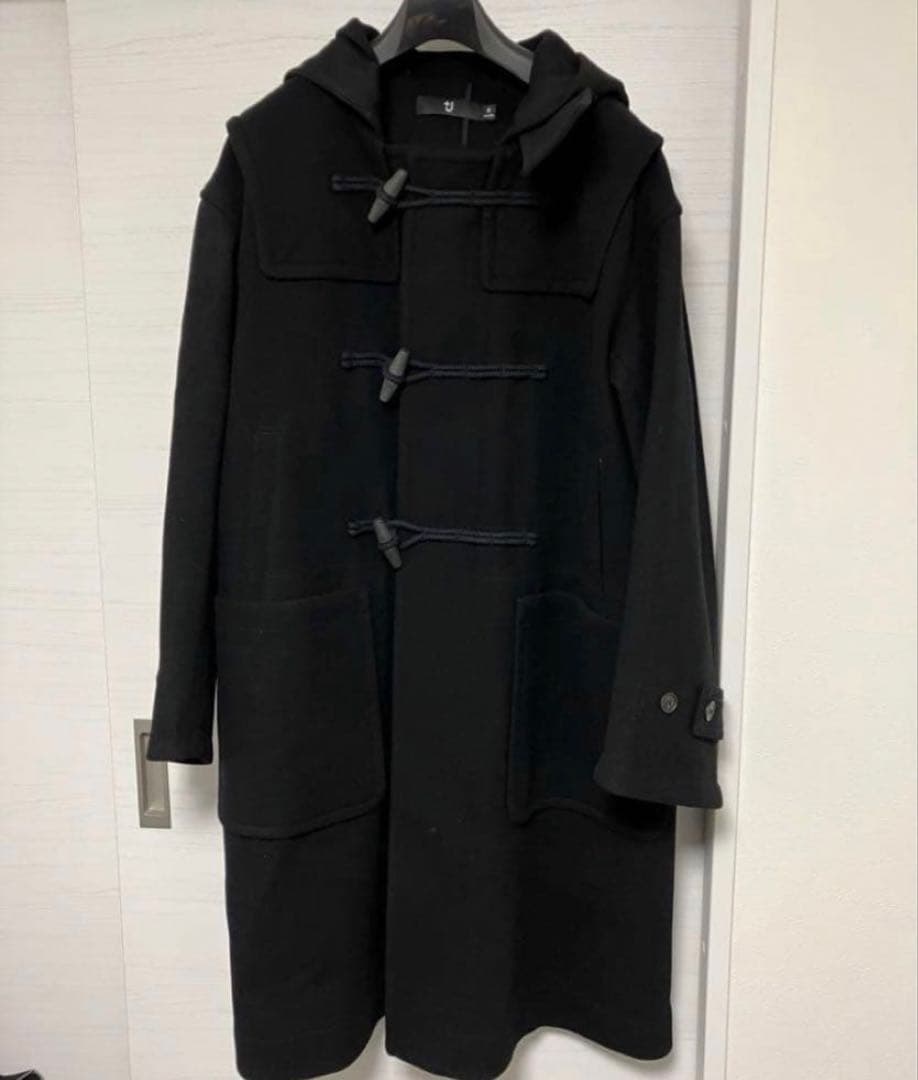 【美品✨】＋J ユニクロ ダッフルコート ブラック L