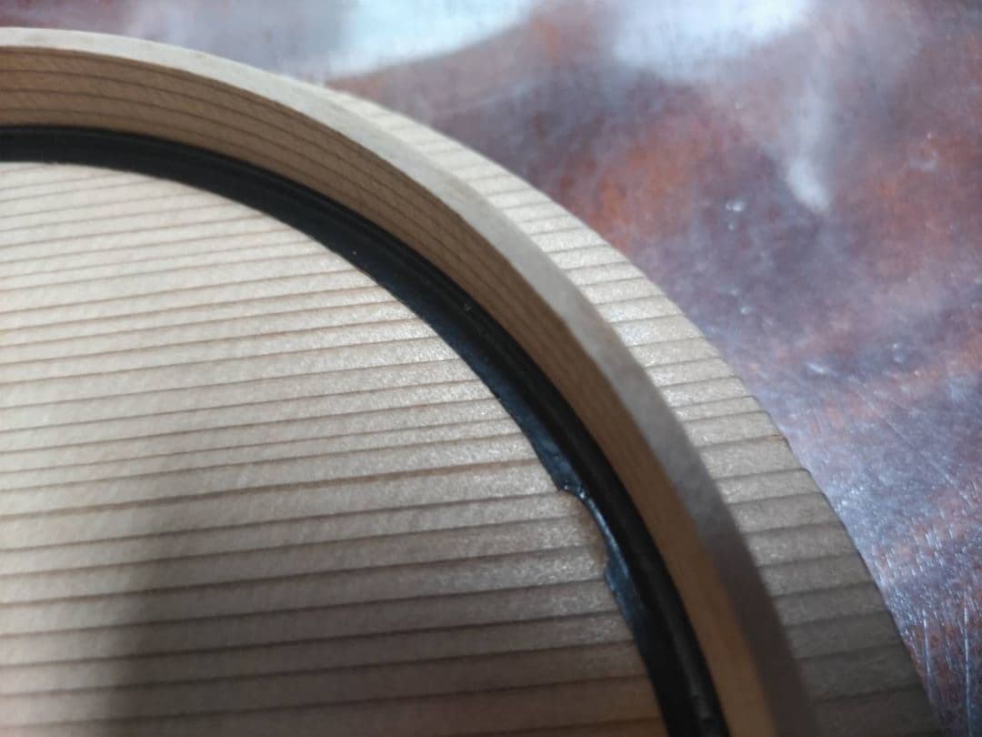 木地曲水指  木地釣瓶水指  二点