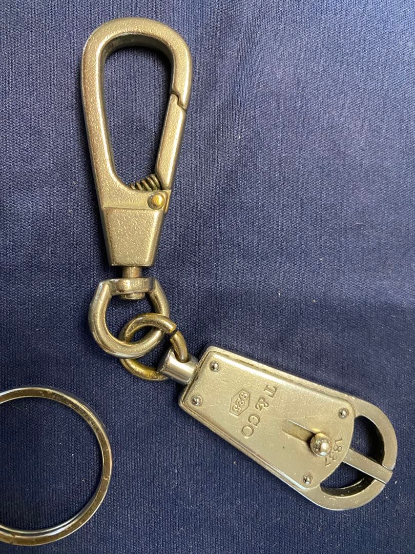 T&CO 1837 シルバー キーホルダー