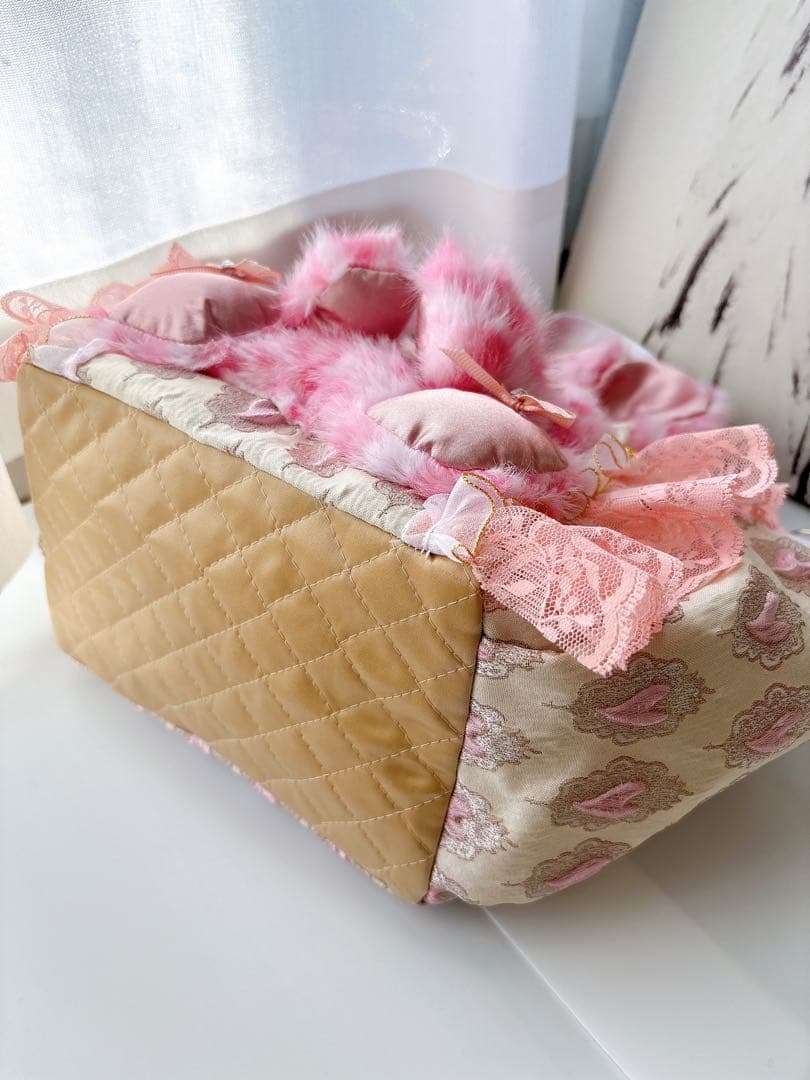 あ*き様 コヤンイサムチョン　バック　ピンクレオパード　ハンドメイド