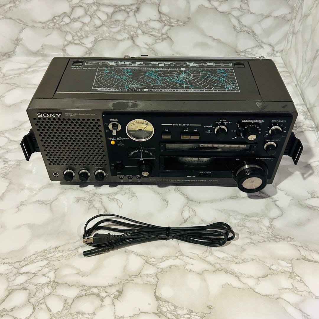 SONY ICF-6800 バンドレシーバー BCLラジオ