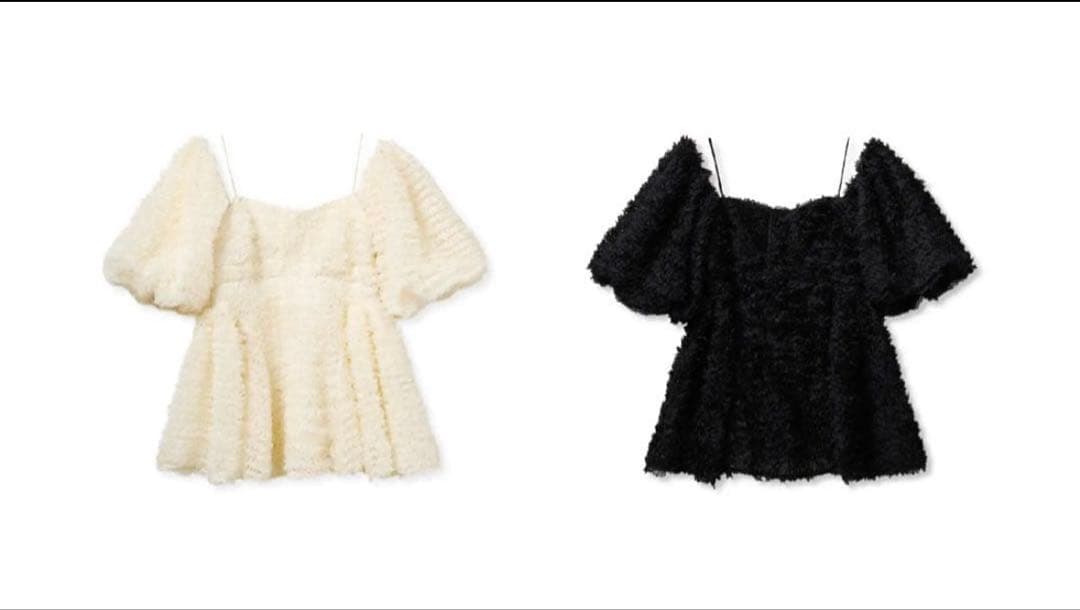 LILY BROWN 3wayチュールペプラムビスチェ