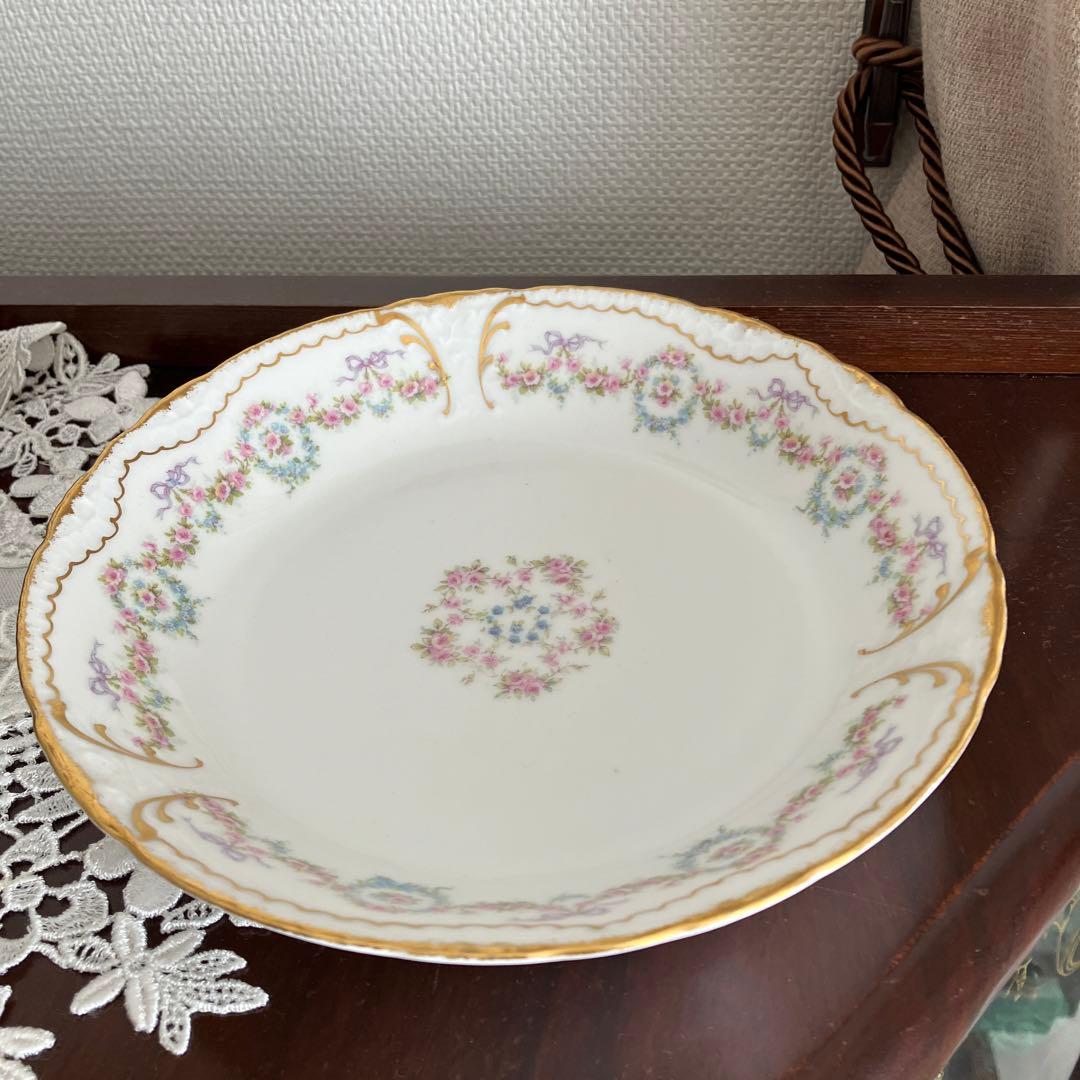 フランスアンティーク　リモージュ　アビランド シュライガー♯330 深皿