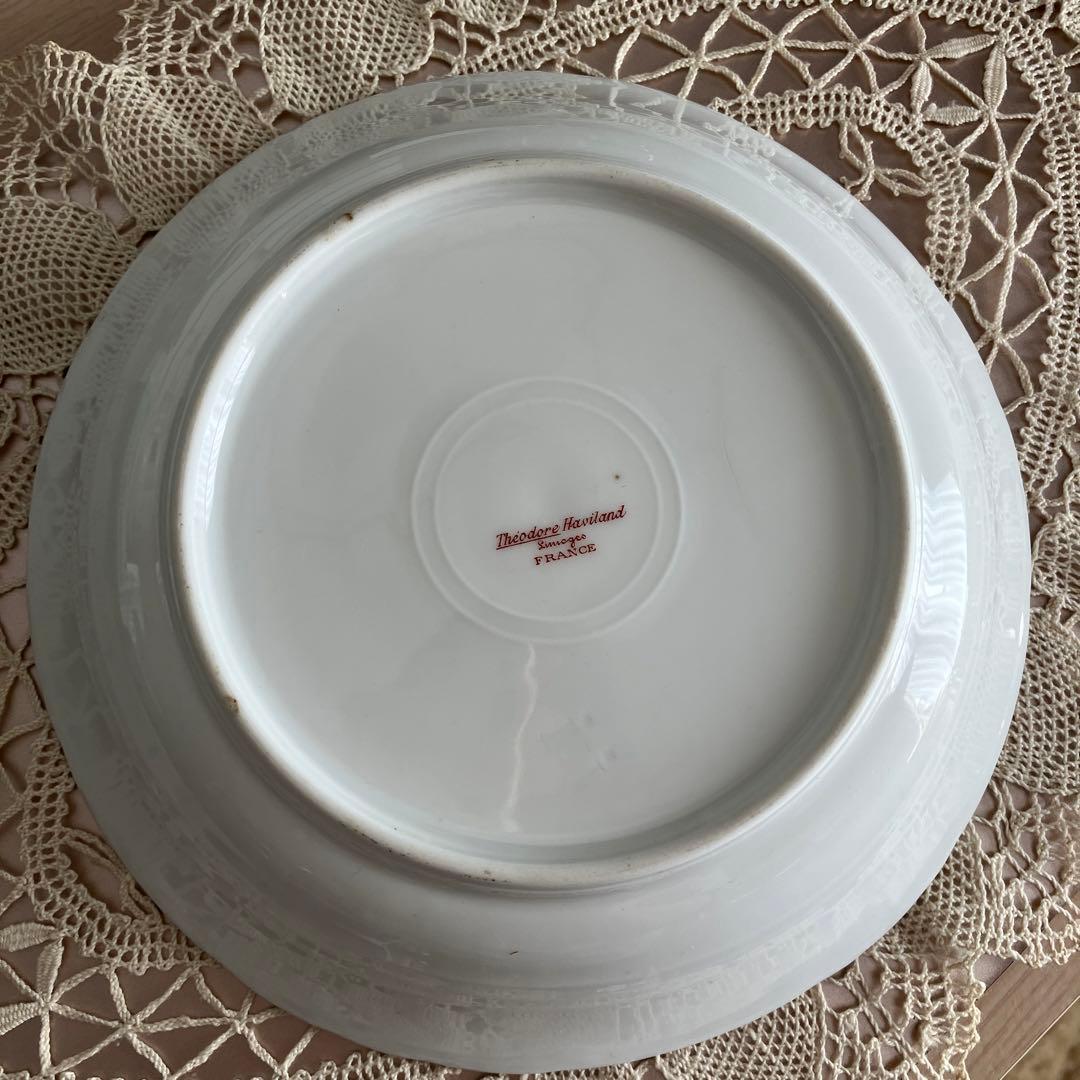 フランスアンティーク　リモージュ　アビランド シュライガー♯330 深皿