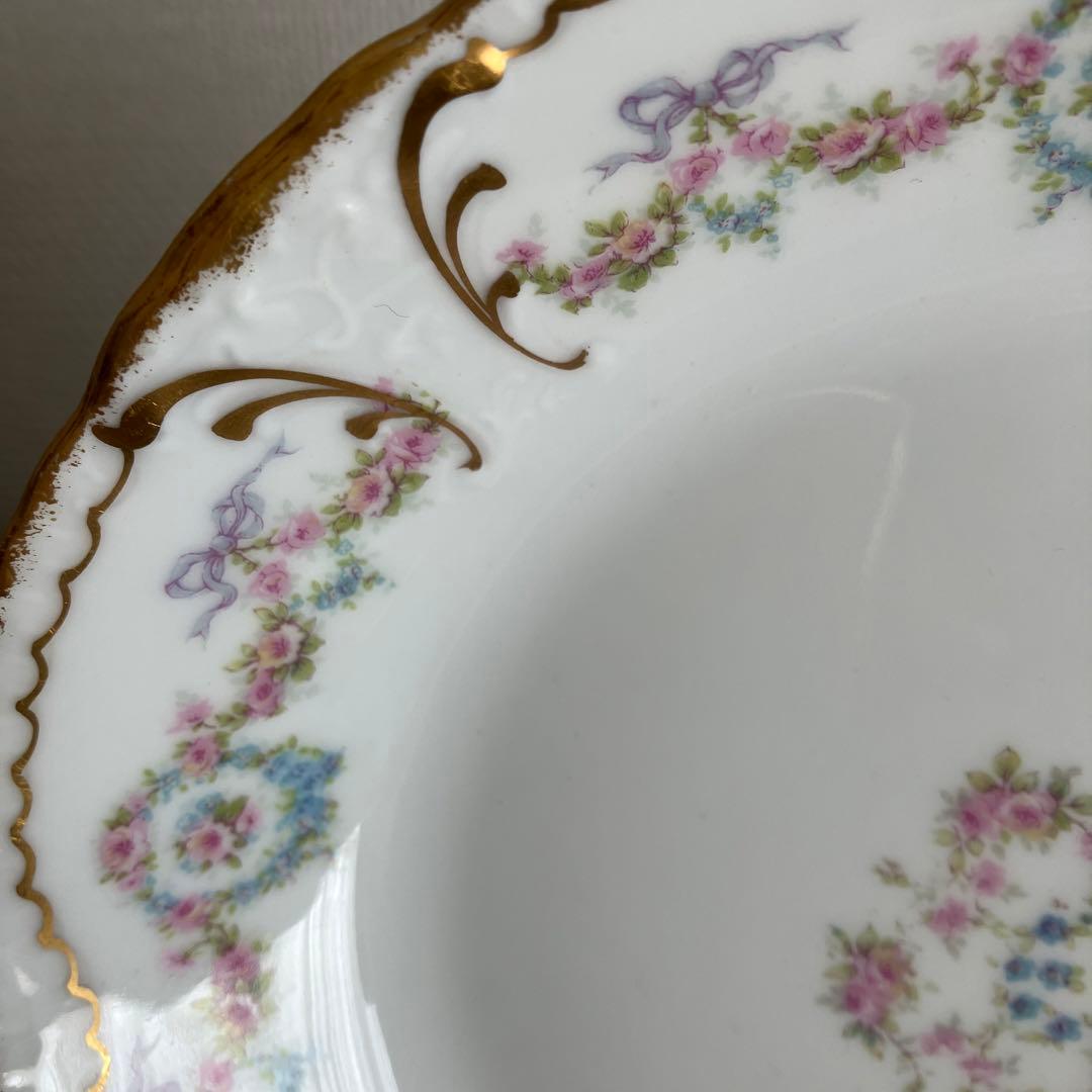 フランスアンティーク　リモージュ　アビランド シュライガー♯330 深皿