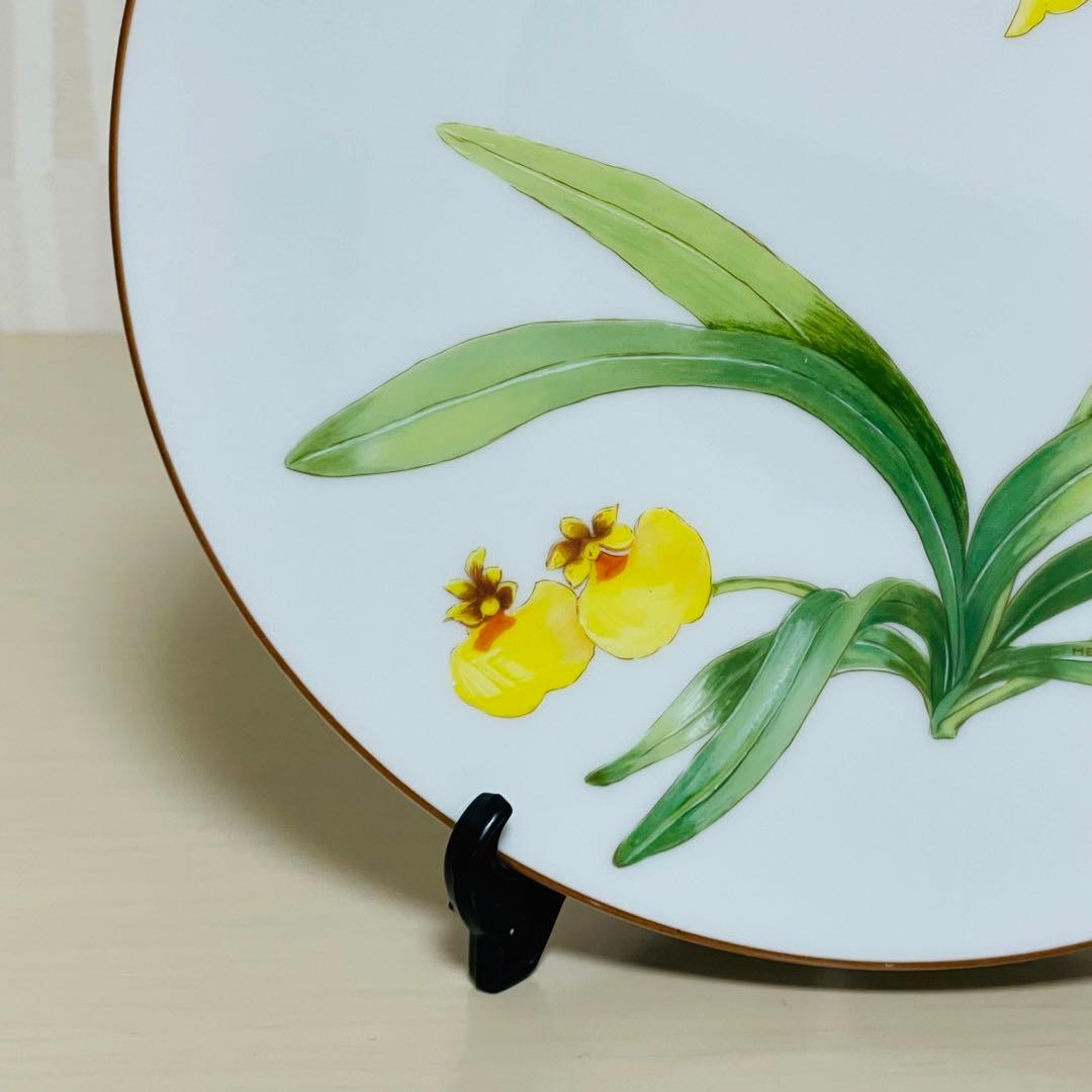 HERMES エルメス オルキデ プレート 皿 蘭 NO.11
