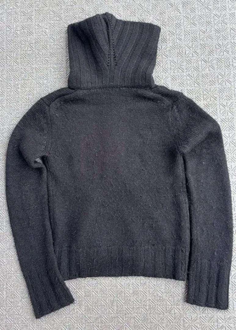 Ann demeulemeester ドライバーズニット　黒　アーカイブ