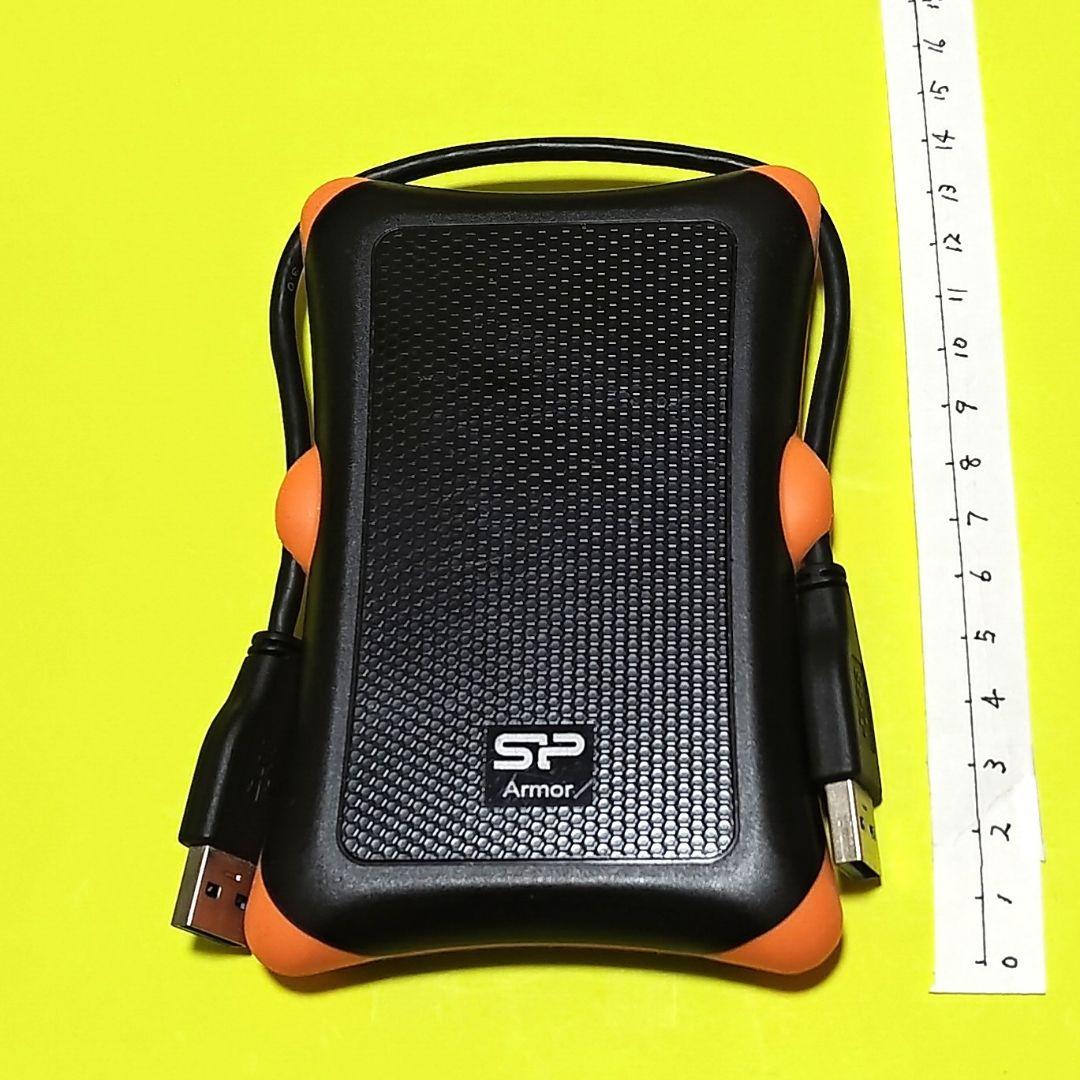 ♦️①シリコンパワーUSB3.0 Armor A30 ポータブルHDD 2TB