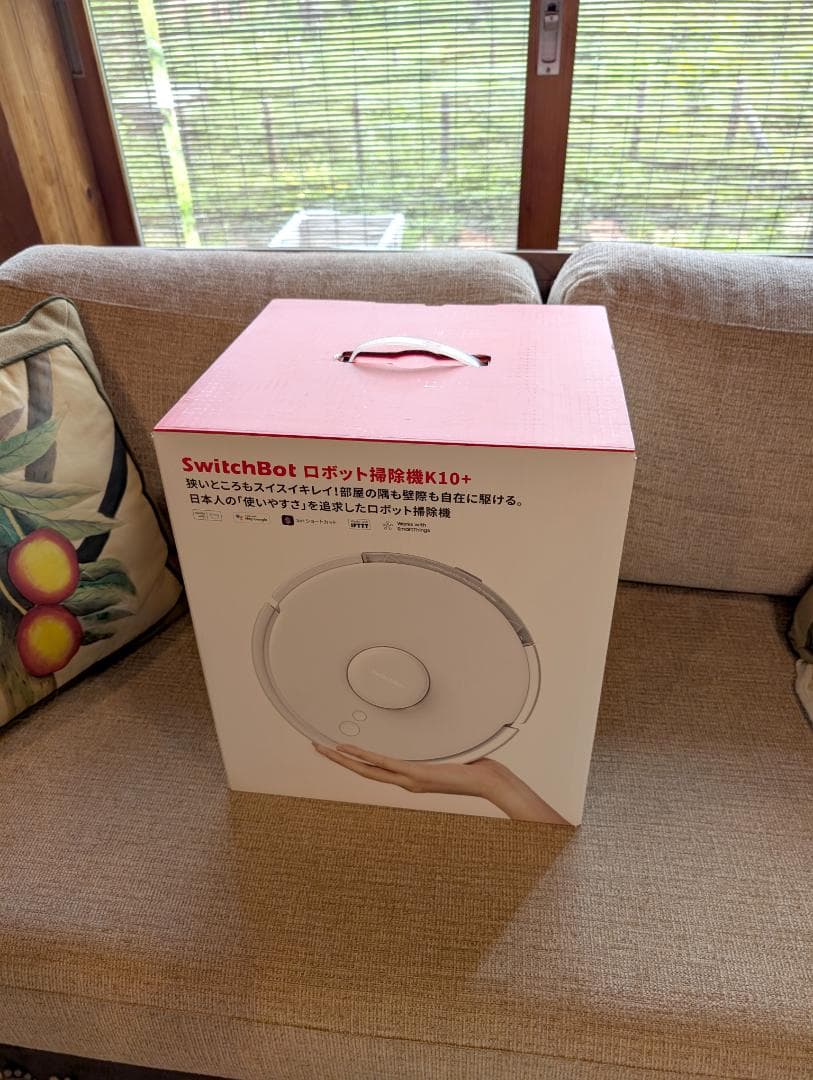 【綺麗】Switchbot ロボット掃除機 K10+