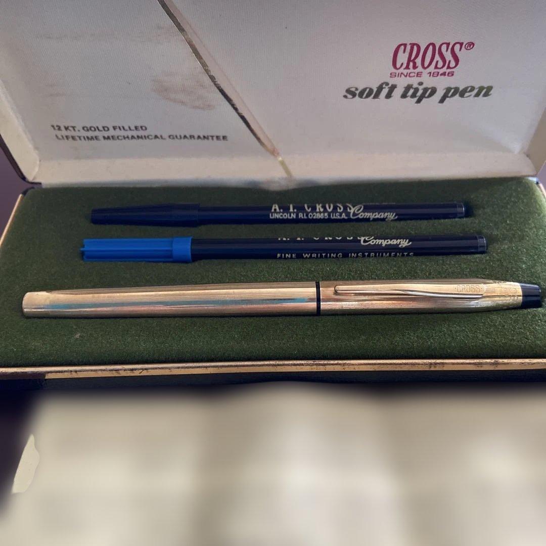 CROOS soft tip pen 14金張り