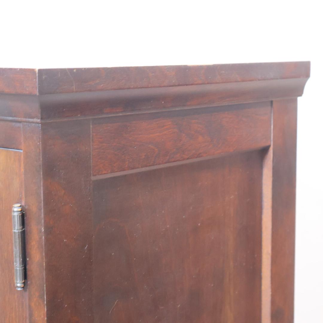 北海道民芸家具 樺材無垢 本棚 ブックキャビネット 天然木 収納家具 飾り棚