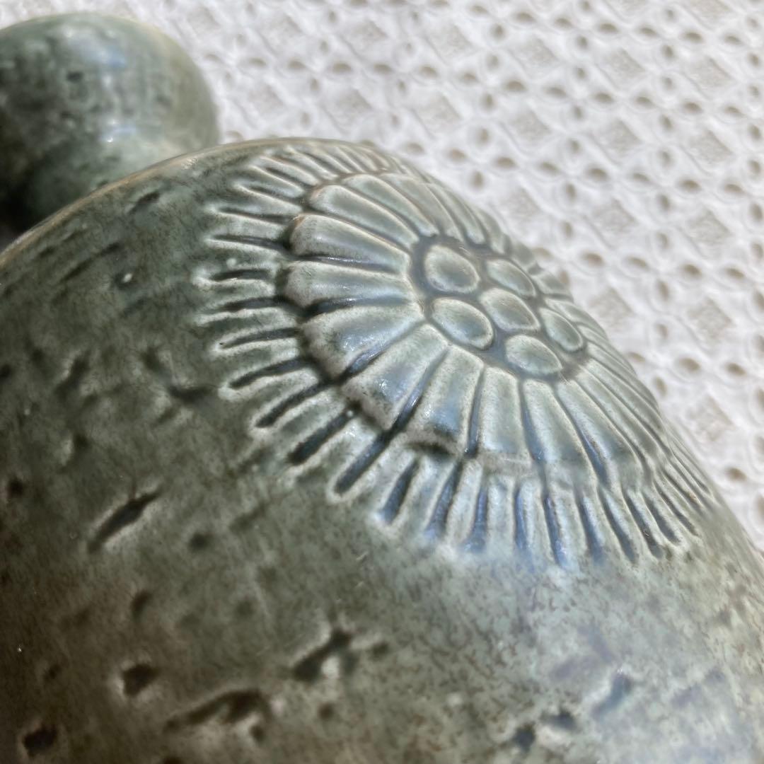 北欧ヴィンテージ　ロールストランド 陶器のフラワーベース/花器/花瓶/水差し