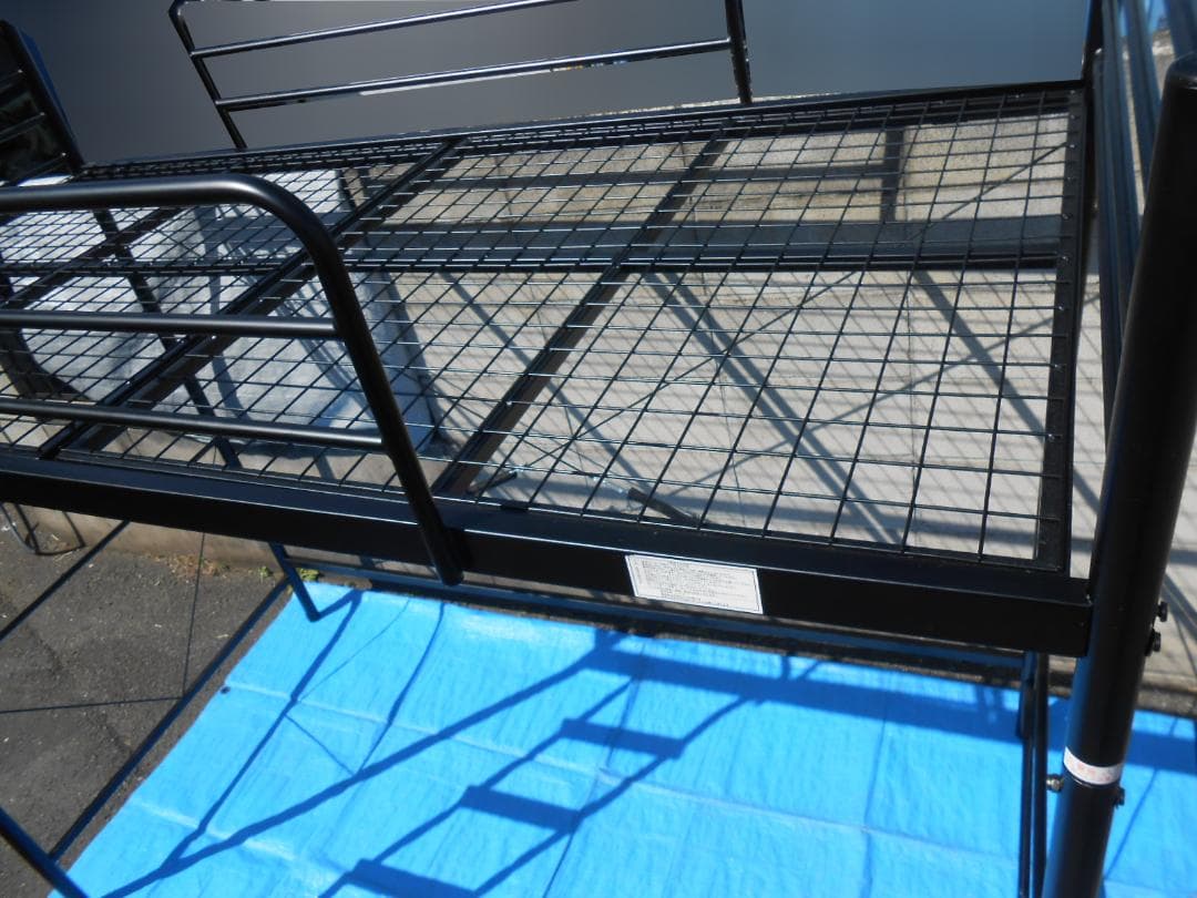 直接引取可 組立可能 ニトリ ロフトベッド スチールハイベッド 近隣配送可能