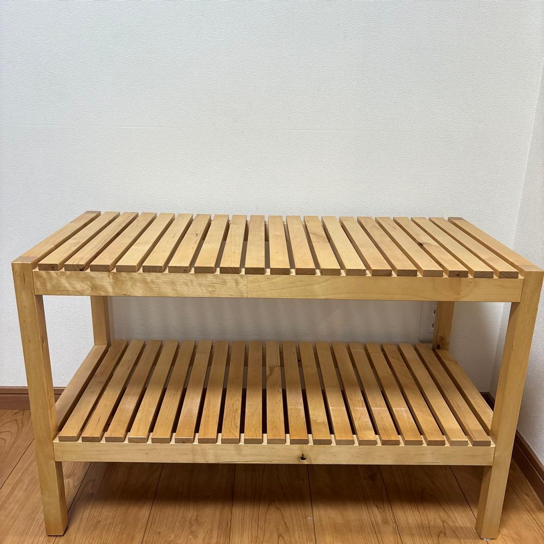 六角レンチ付きIKEA MOLGER モルゲル ベンチ 廃盤