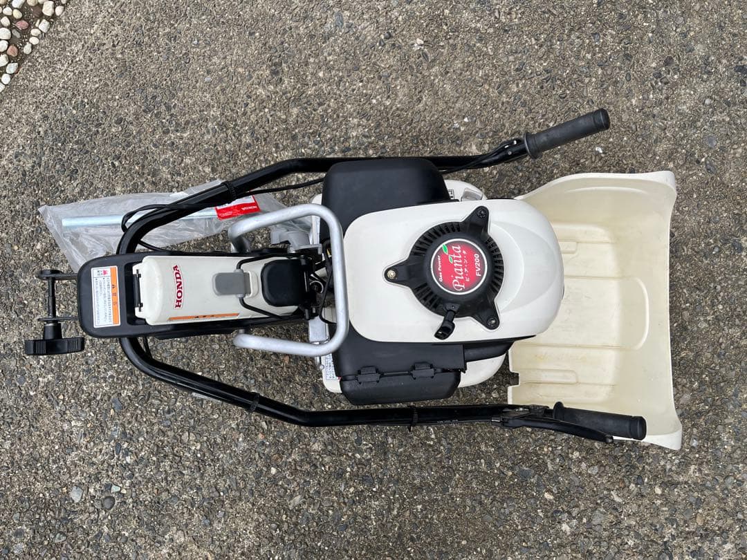 耕運機　管理機ホンダピアンタFV200 ケース•新品抵抗棒付、整備済実働　送料込