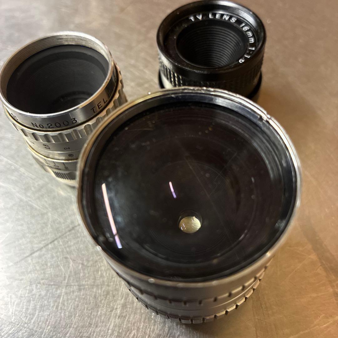 Cマウント3本セット　　　市塚光学　アンジェニュー