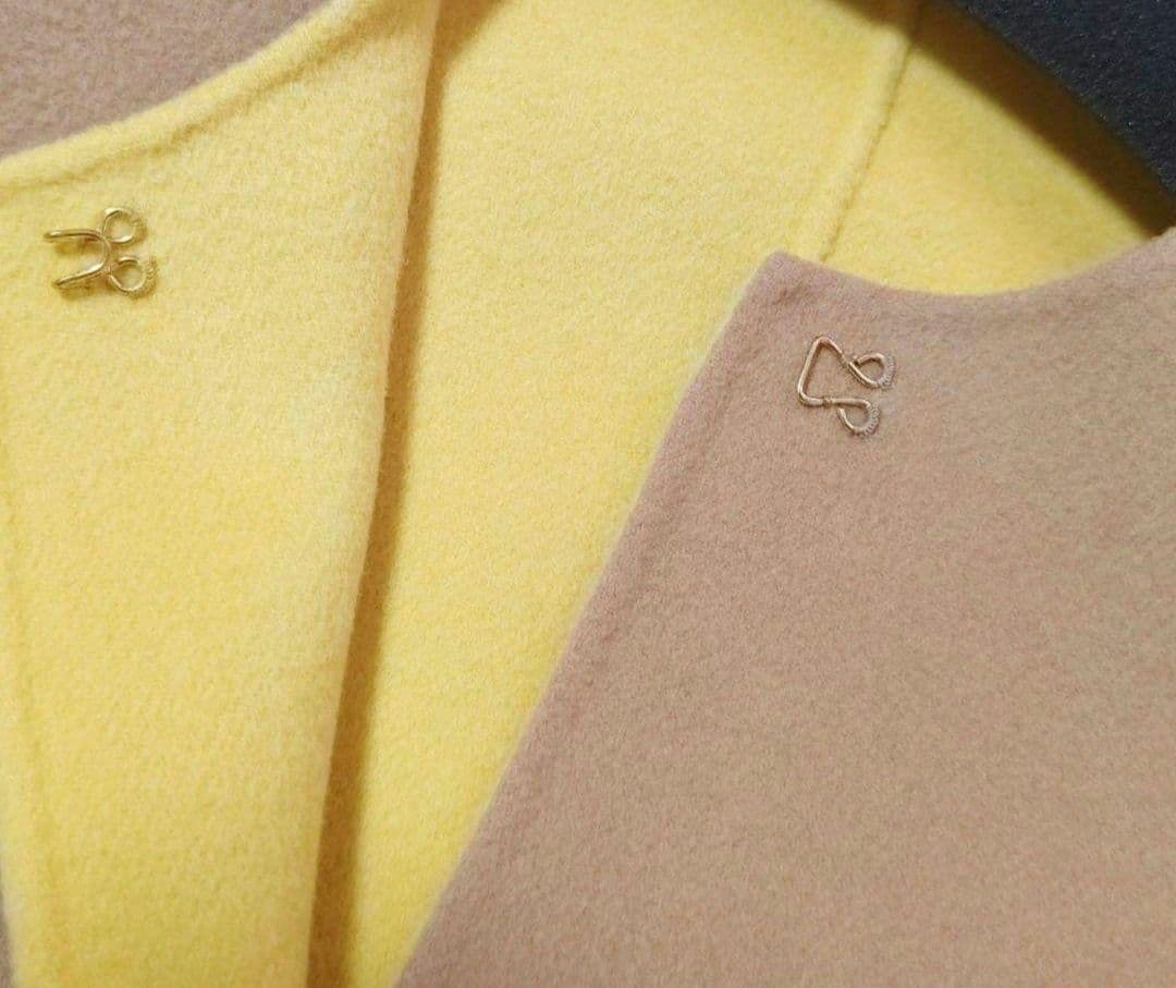 UBCMD バイカラー リバー ミドル コート