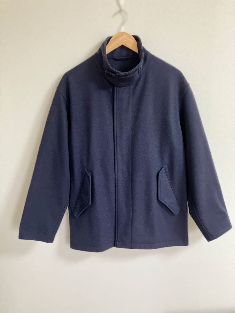 【美品】COMOLI フェルトンジップブルゾン size2