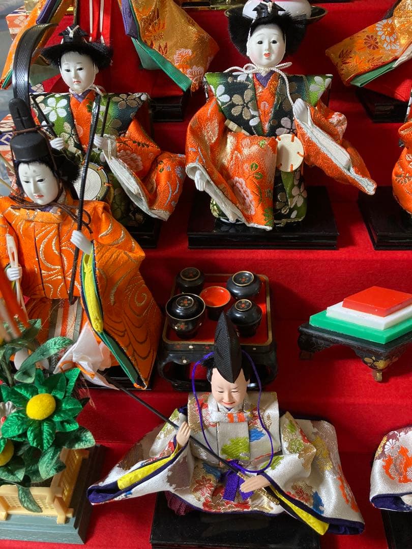 親王飾り豪華な雛人形セット