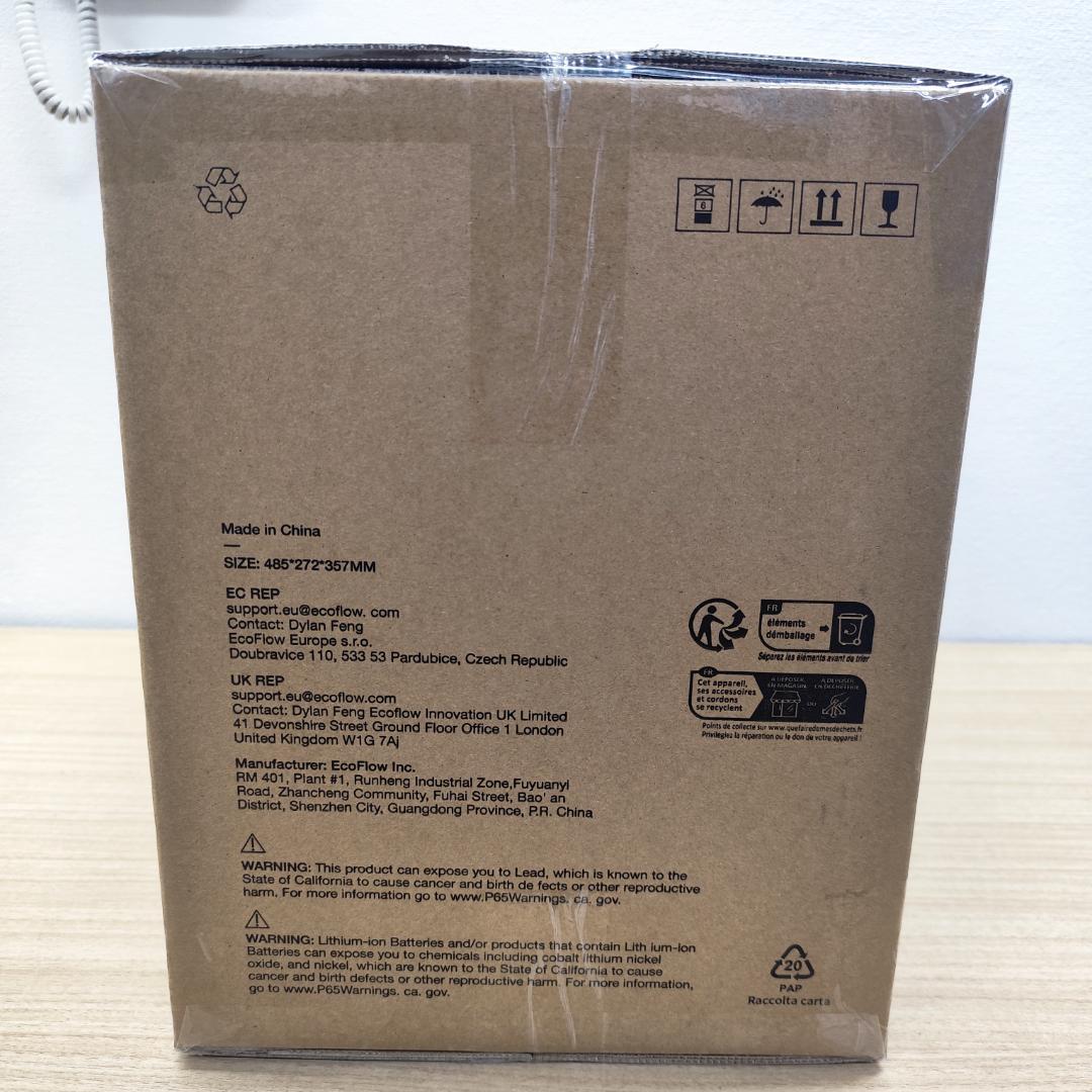 【公式認定整備済品】EcoFlow Delta3plusポータブル電源　保証付き