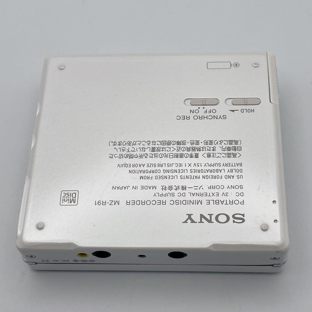 【美品】MDウォークマン MZ-R910 ポータブルMDレコーダーWALKMAN