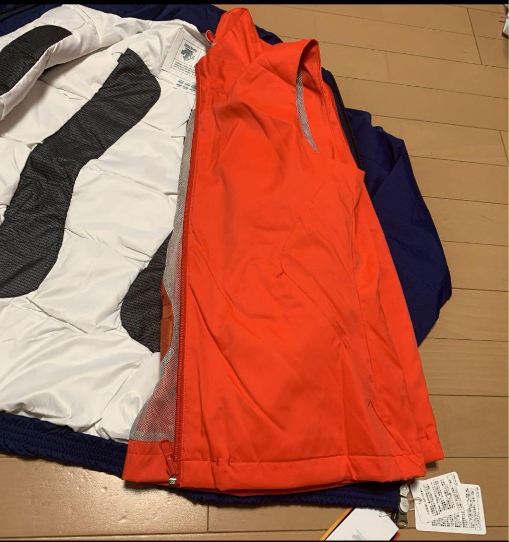新品S デサントGOLF ベスト付き ダウン90% 定価　64,900円