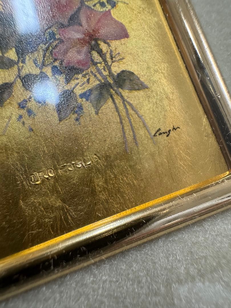 アンティーク　ヴィンテージ　飾物　置物　オブジェ　ORO FOGLIA 3点