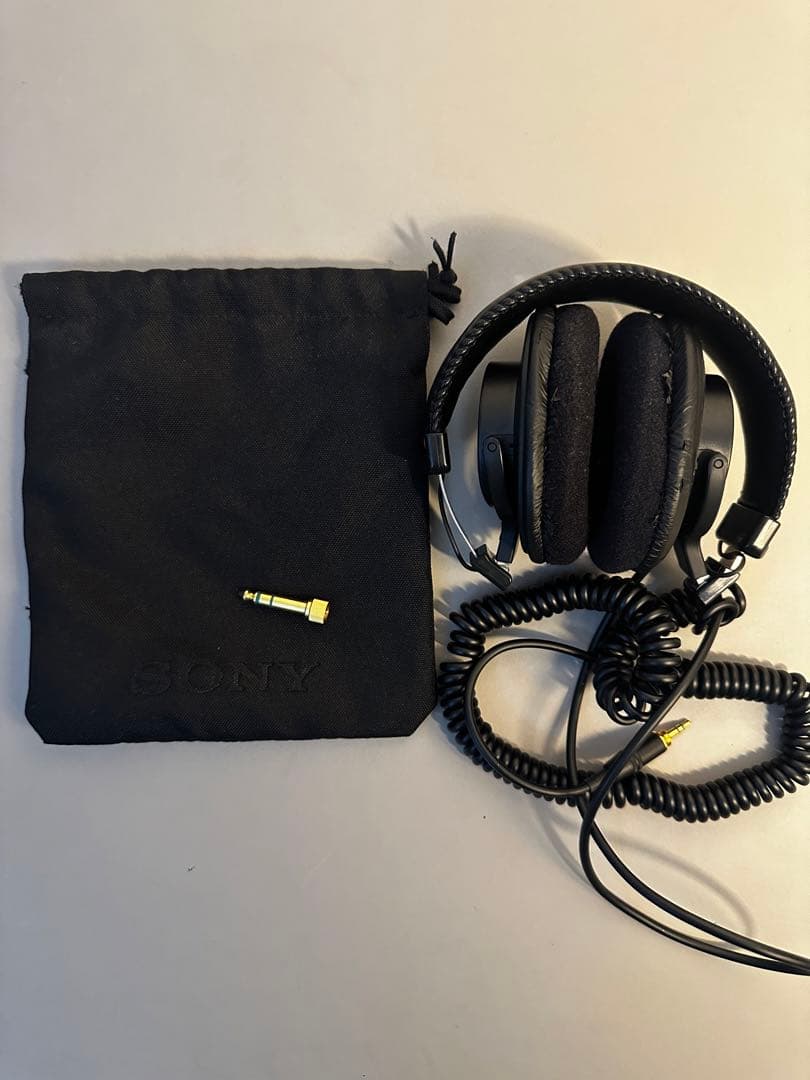 SONY MDR-7506 ヘッドホン スタジオモニター 青帯