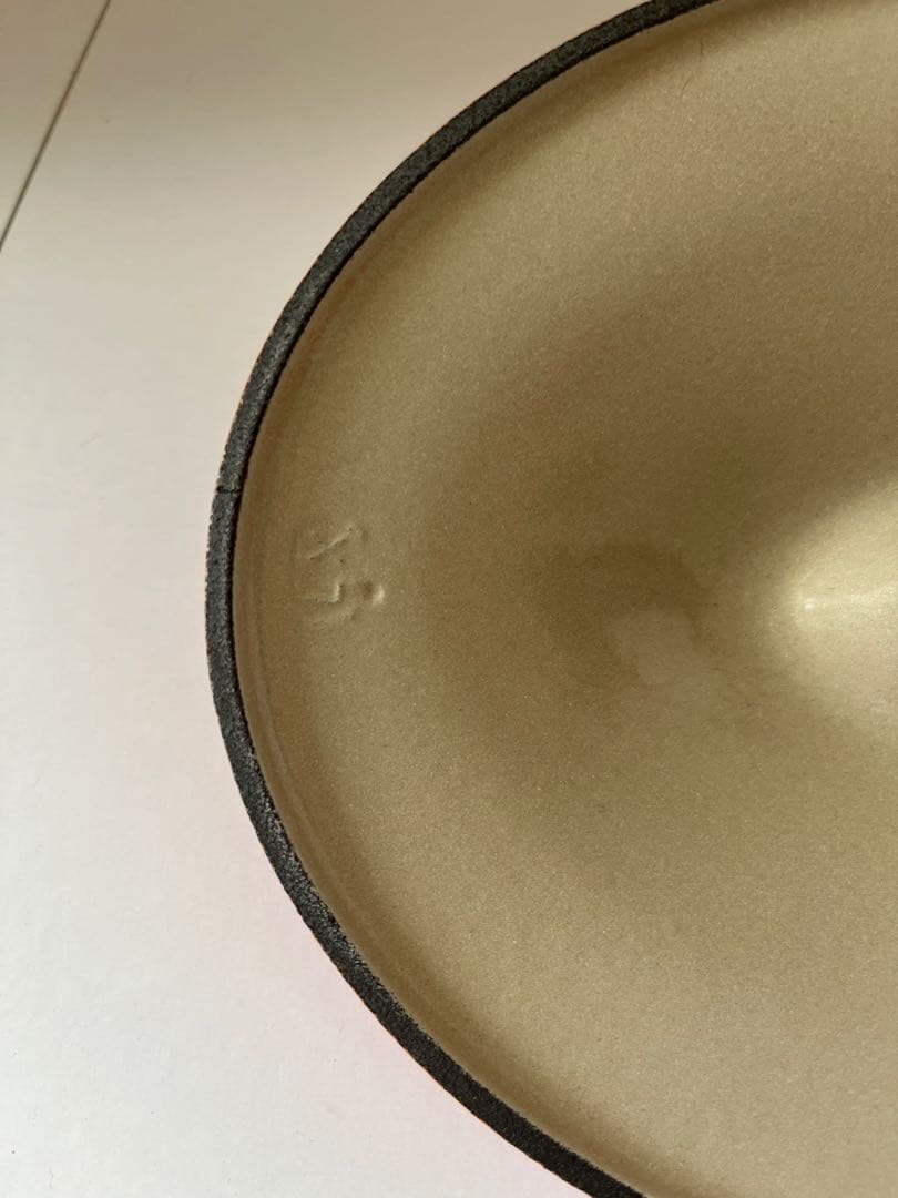 ルクルーゼ　テリーヌ　オーバル　オレンジ　26cm