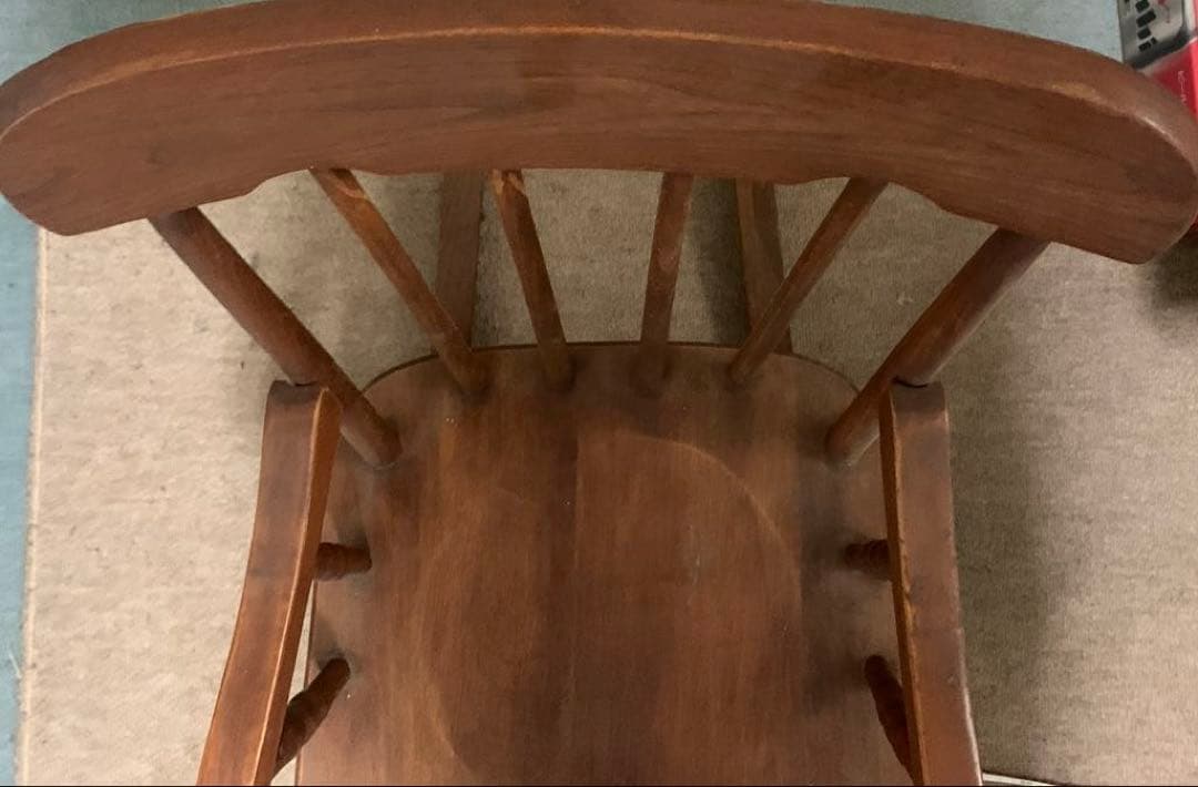 木製 椅子　ロッキングチェア　アメリカにて購入