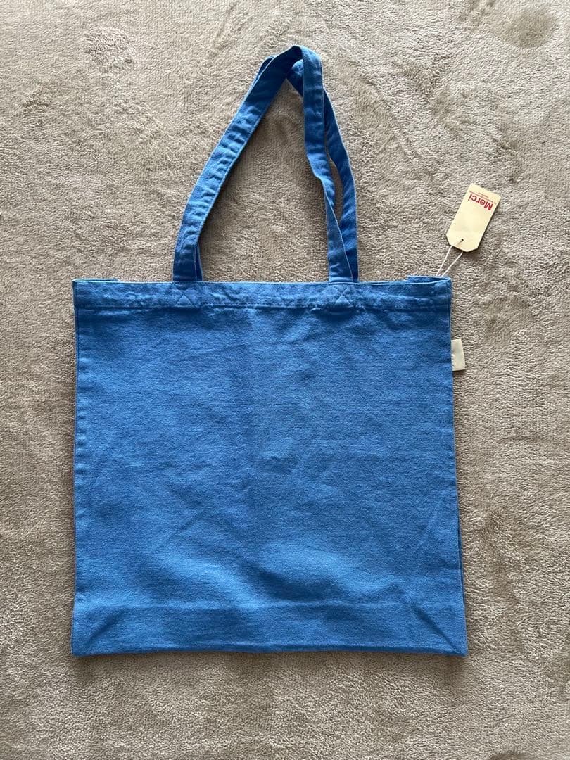 Merci ブルー トートバッグ