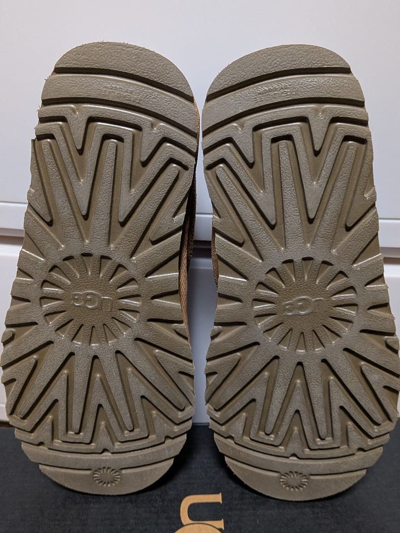 【美品】UGG kenton 3010 ケントン ムートンブーツ スリッポン