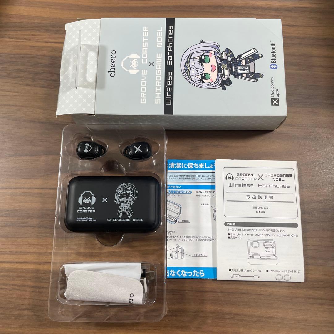 グルーヴコースター×白銀ノエル ワイヤレスイヤホン