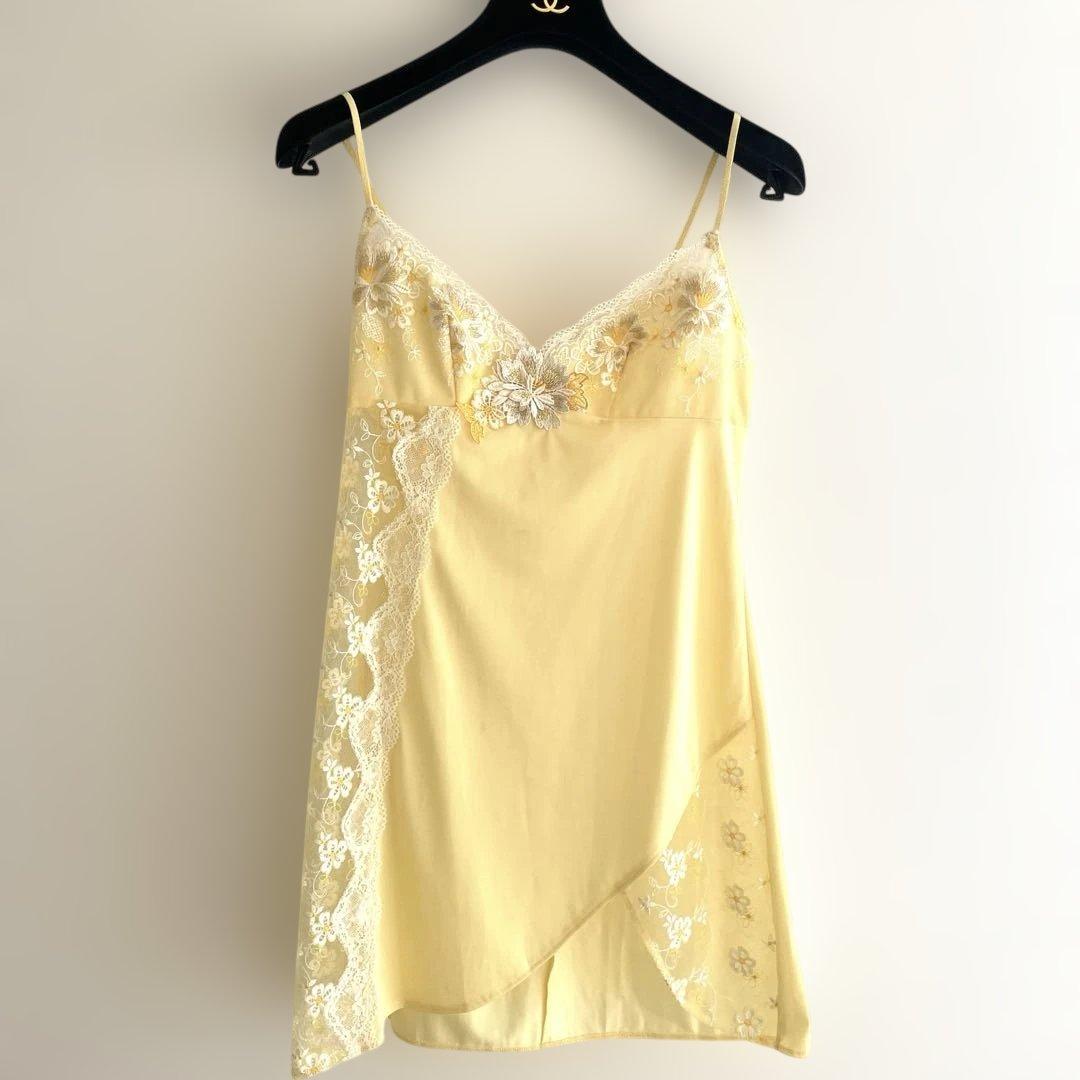 【ワコールSalute】Lge、STUDIOFIVEキャミソール3枚セット美品✨