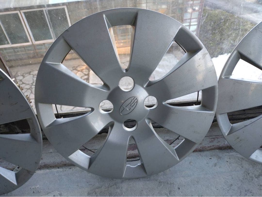 スバル　純正　ホイール　タイヤ　セット　14インチ　スタッドレス　スチール　中古