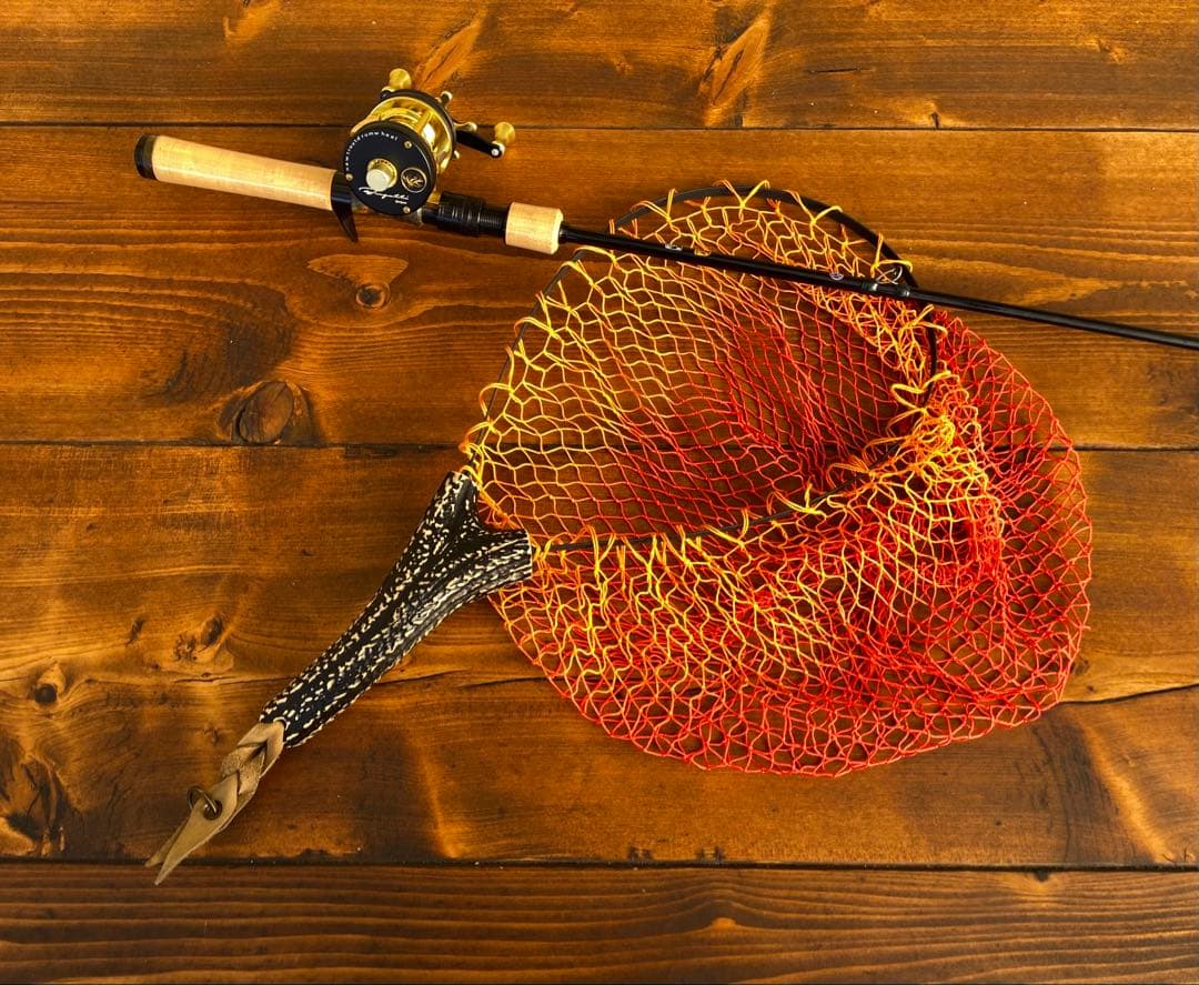 5ft9inch トラウトロッド　テレスコロッド　天然木リールシート　渓流釣り