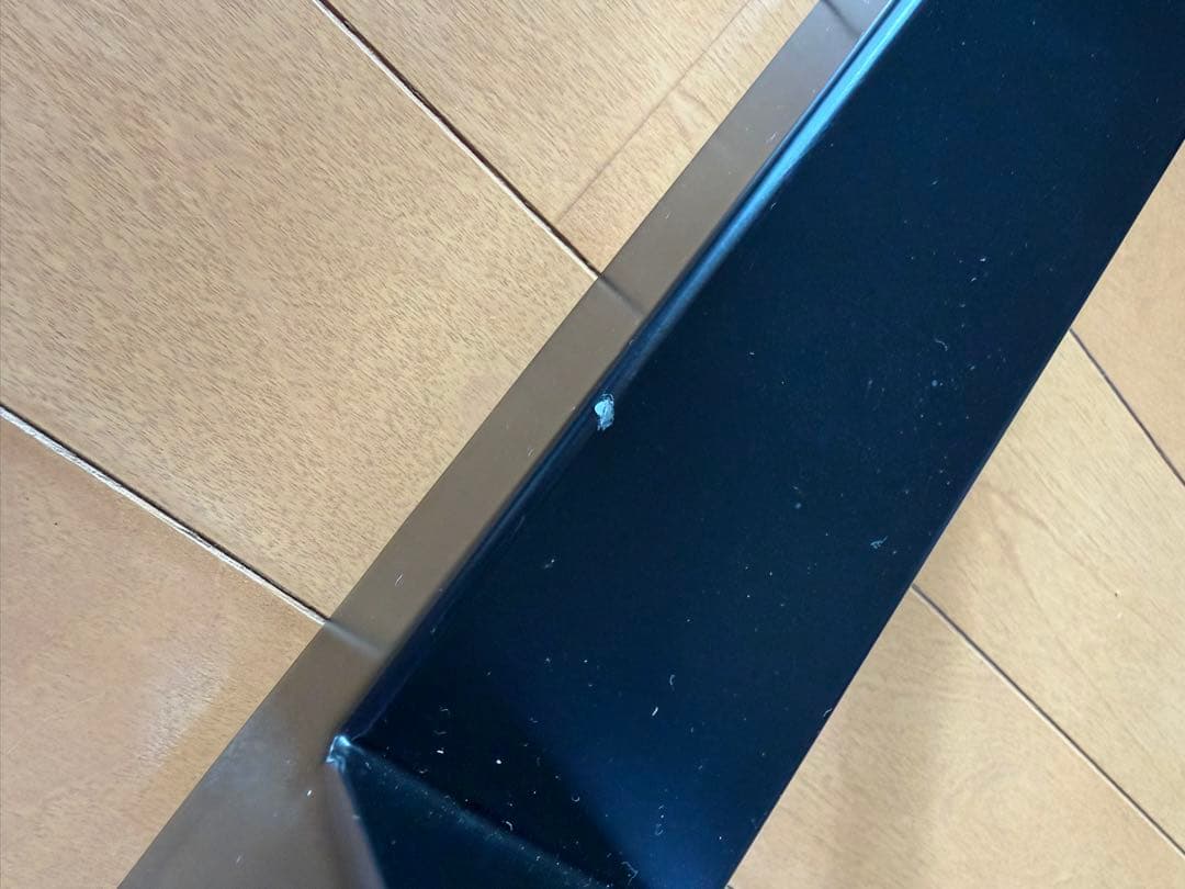 THE TABLE / ラバーウッド ナチュラル × Black Steel