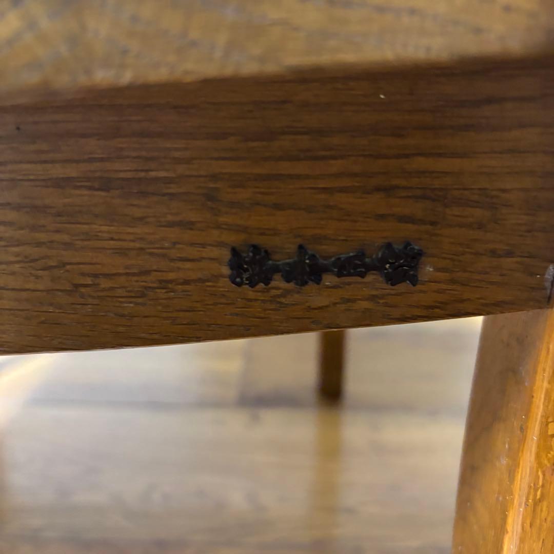 【希少品】浜本工芸　シングルチェア　ダイニングチェア　ラタン　肘掛けあり