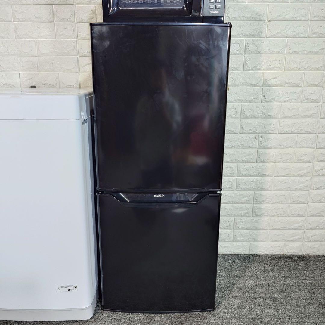 山善 生活家電 3点セット 冷蔵庫 洗濯機 電子レンジ 高年式 J071