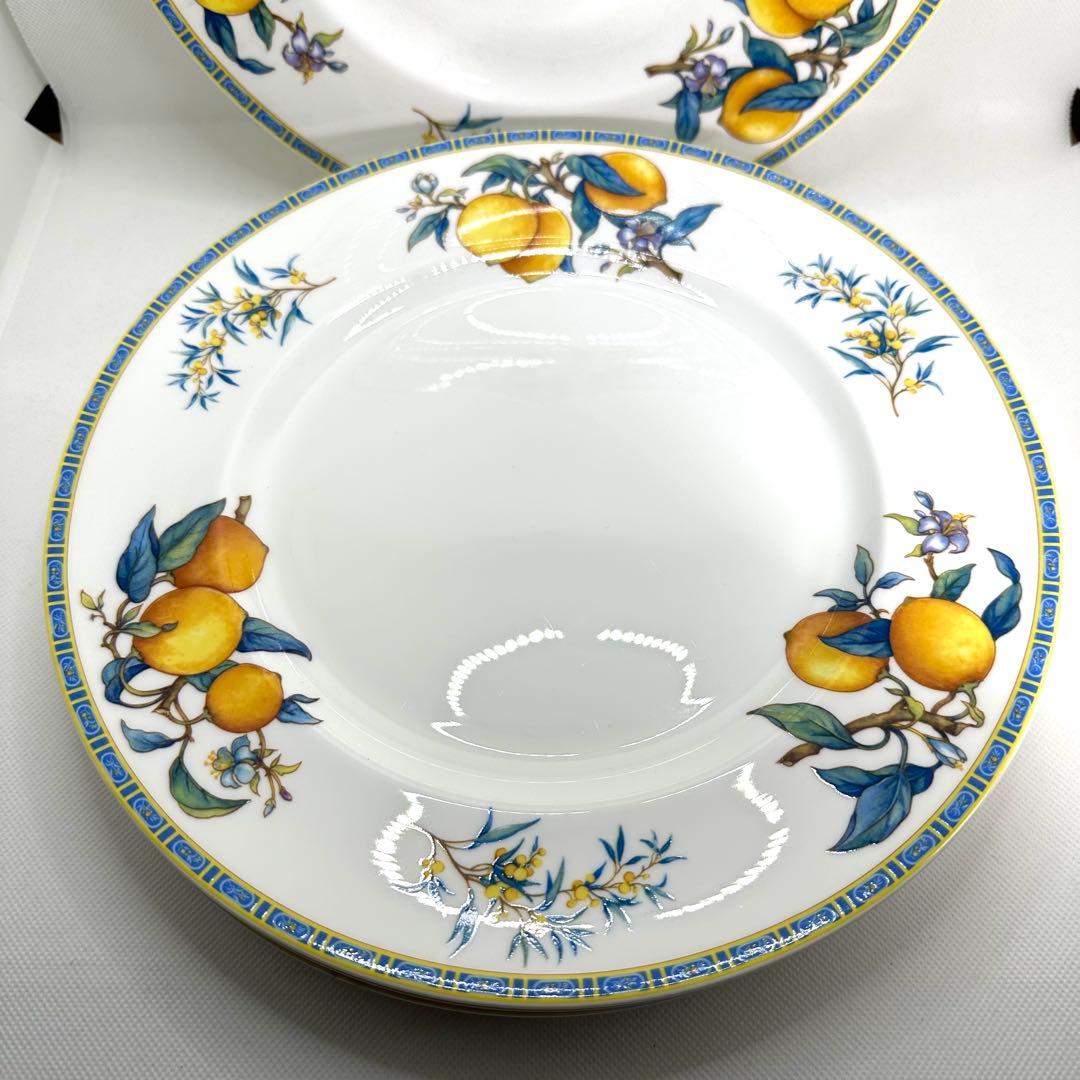 ★ウェッジウッド ★シトロン 27cm プレート　ディナープレート　6枚セット