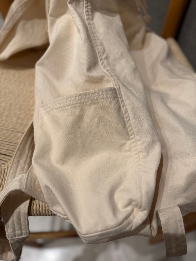 【takeshi kanda】キャンバスリュック/きなり