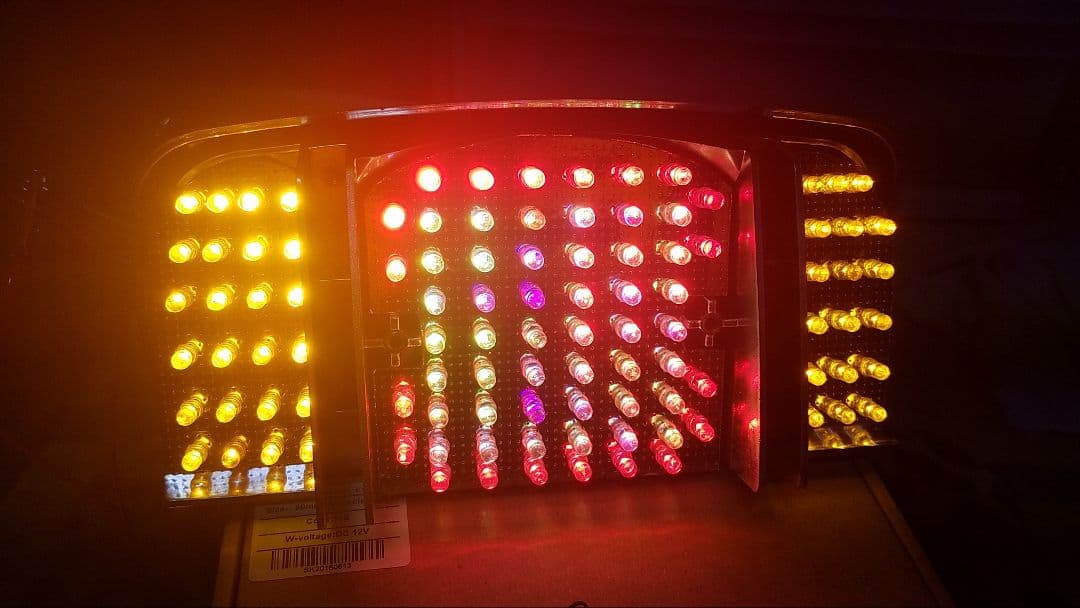 CBX400F 550F 流れるようなled テールランプ　ledウィンカー