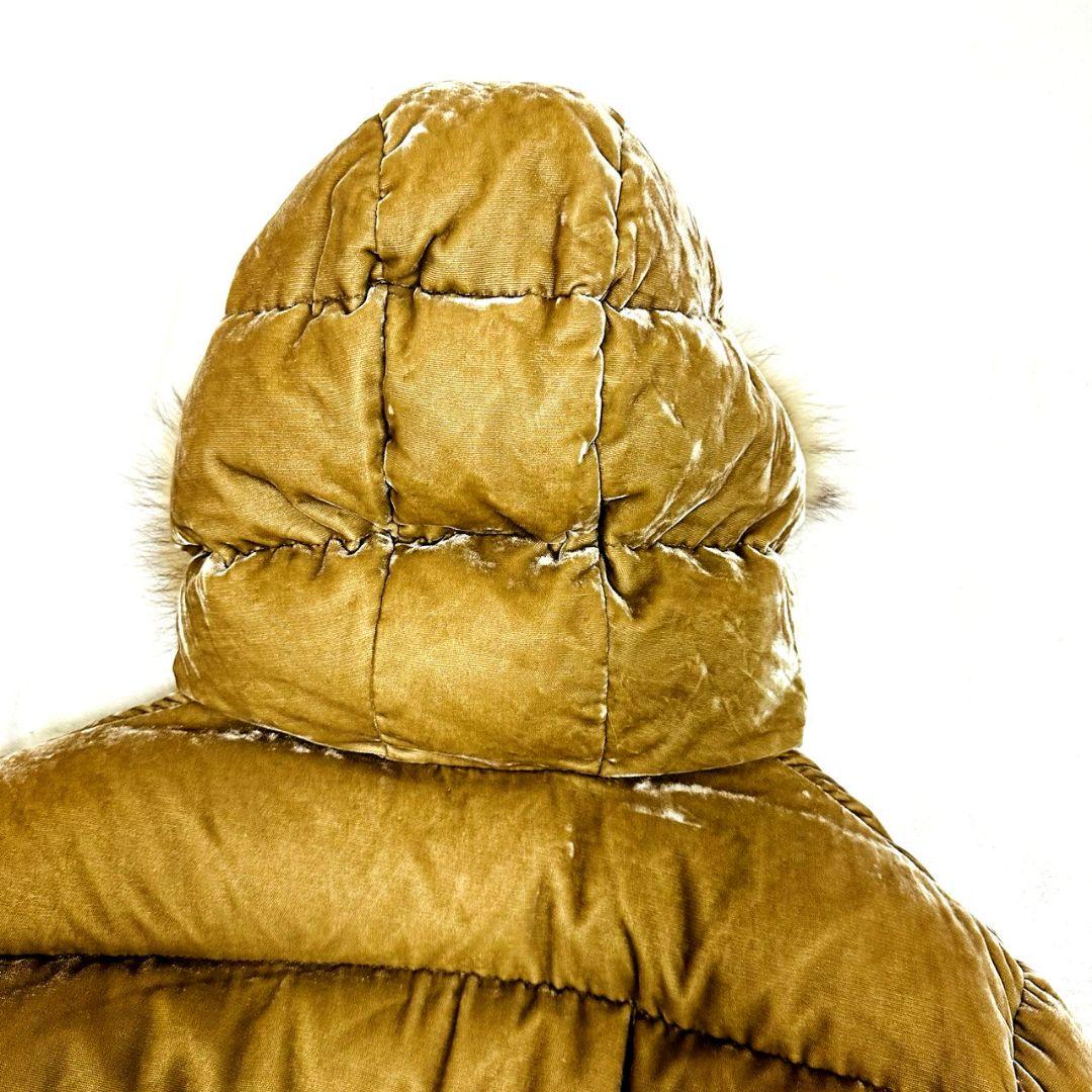 マウンテンイクイップメント ダウンジャケット 光沢 ダウン95 フード ファーM