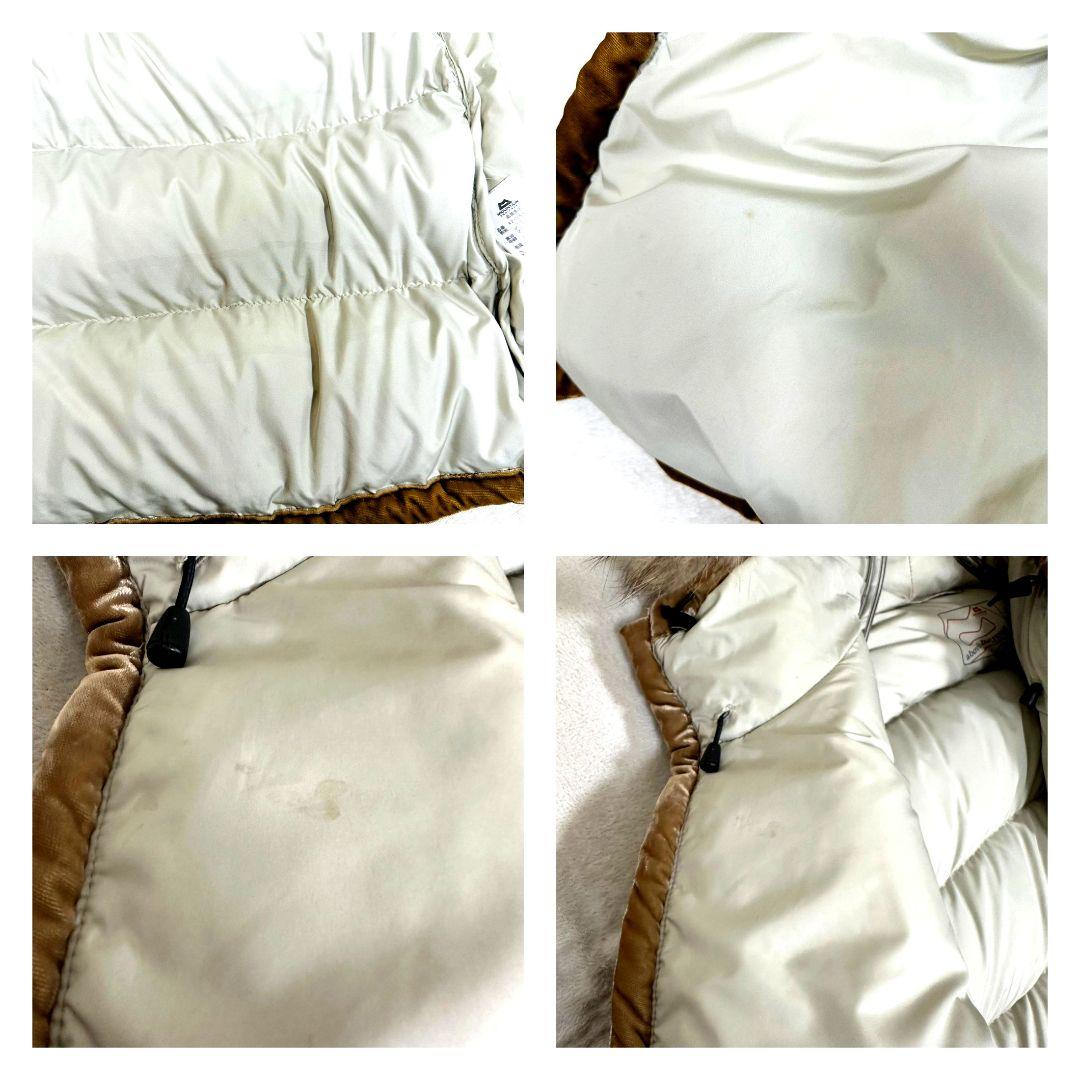 マウンテンイクイップメント ダウンジャケット 光沢 ダウン95 フード ファーM