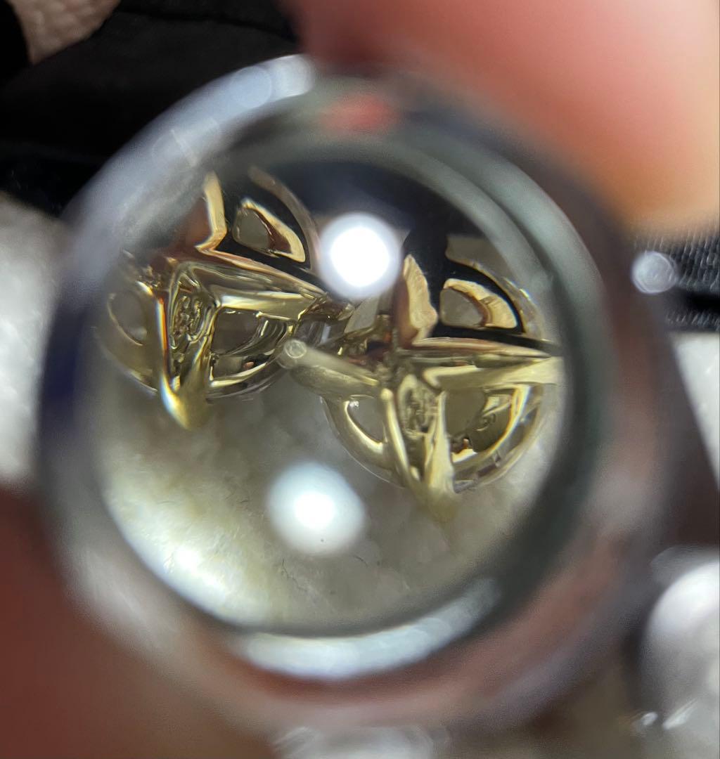 【MIZUKI】★ 希少 ★ 14KYG クォーツピアス