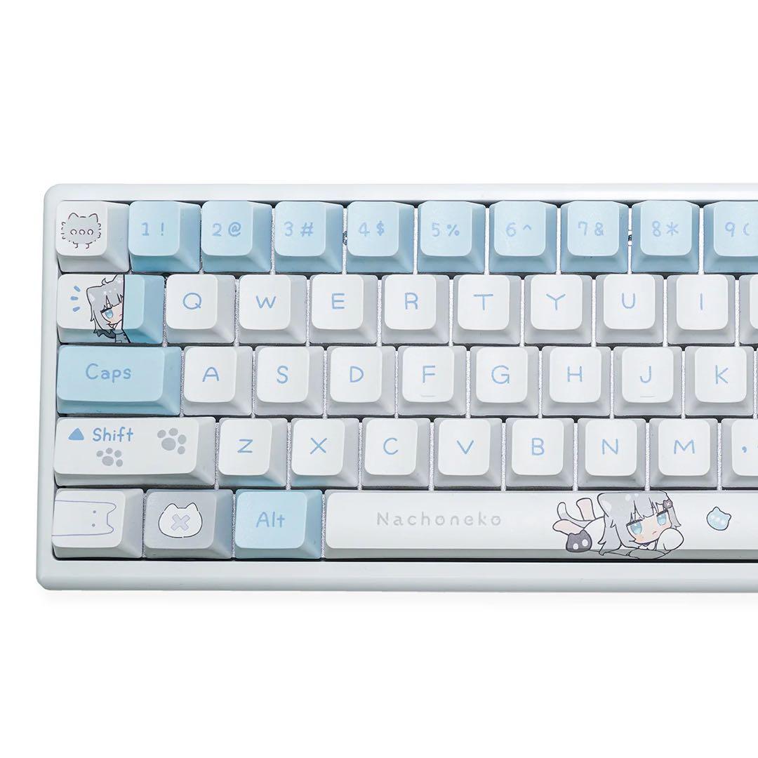 なちょ キーボード マウスパッド アーチザンキーキャップ