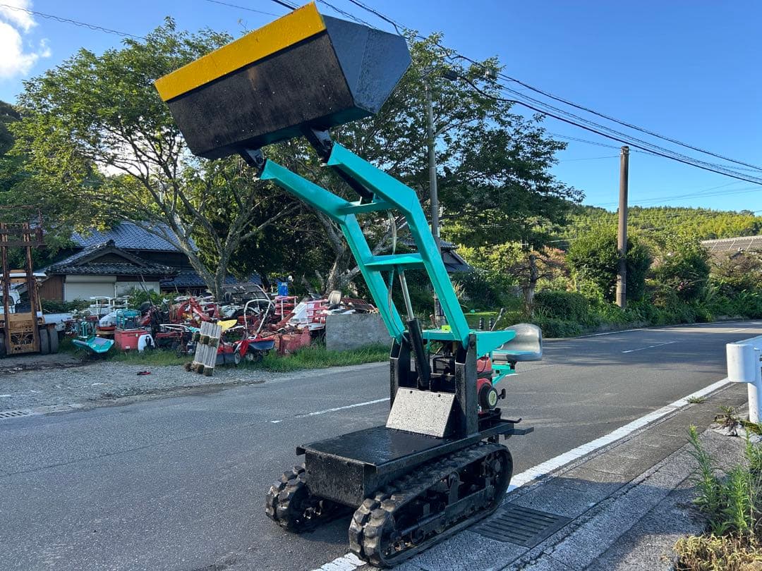 田中製作所　ローダー　6ps MST150 油圧ショベル　ミニローダー　動画あり