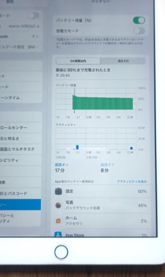 iPad (第5世代)9.7インチ 32GB WiFiセルラーモデル　美品