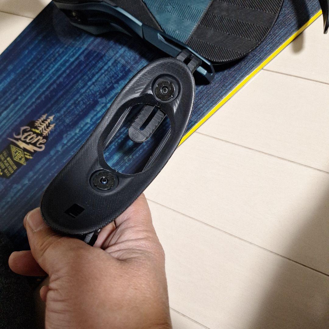 スノーボードセット　ナイデッカースコア149 サロモンミラージュS-M サイズ